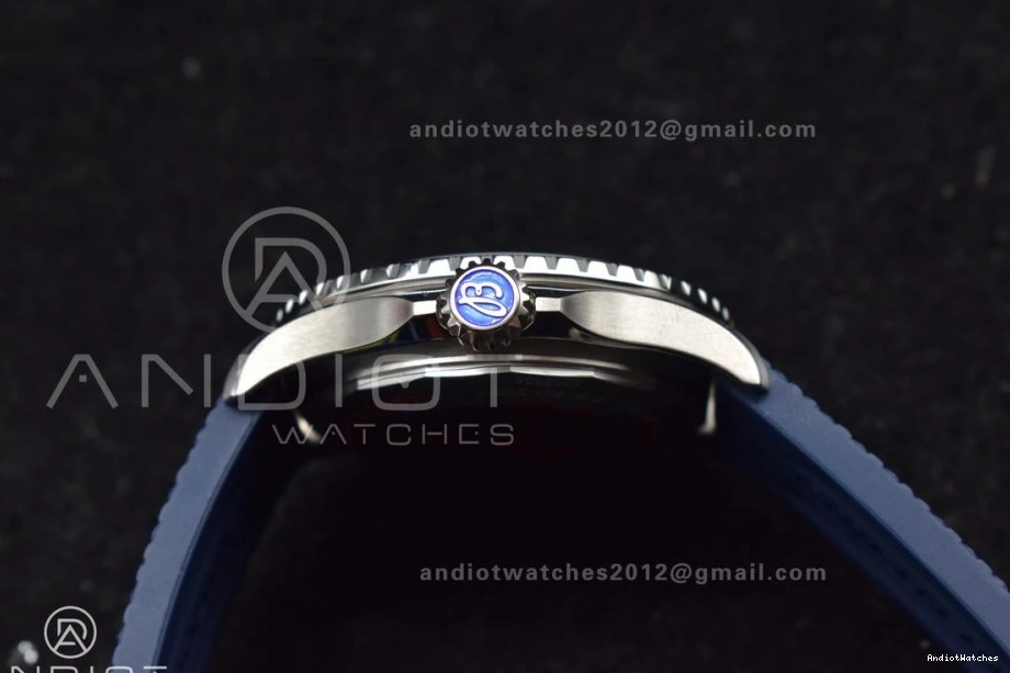 Contemporary Automatic A Blue Edition Best 1168 Dial SS Rubber SuperOcean Blue BLSF on 42 1:1 Strap 0428